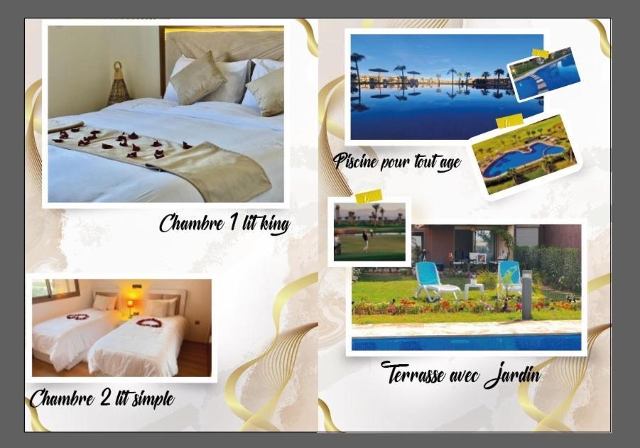 Mini-Villa Situee Dans Une Residence Prestigia A Marrakech, Avec Une Vue Sur La Piscine Et Le Golf Une Securite 24H Sur 24 Et Une Proximite Ideale De L Aeroport 5 Minutes C Est Une Offre Parfaite Pour Des Vacances Marrakesh Exterior foto